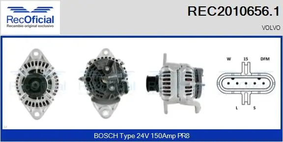 Alternator (REC2010656.1)