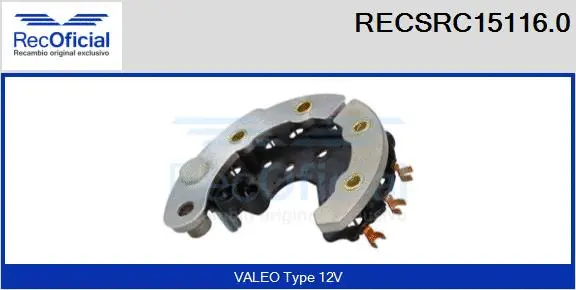 Rectifier, alternator (RECSRC15116.0)