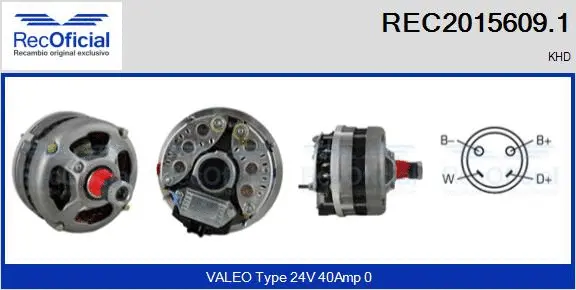 Alternator (REC2015609.1)