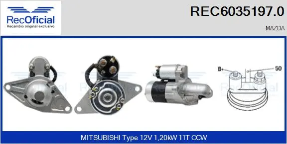 Starter (REC6035197.0)