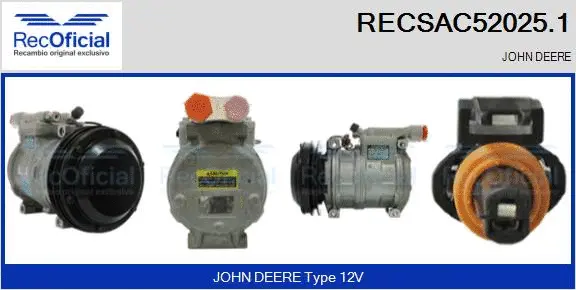 Compressor, air conditioning (RECSAC52025.1)