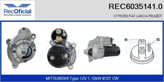 Starter (REC6035141.0)