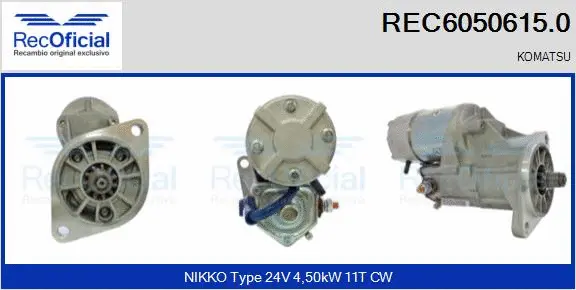 Starter (REC6050615.0)