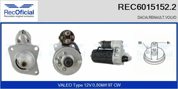 Starter (REC6015152.2)