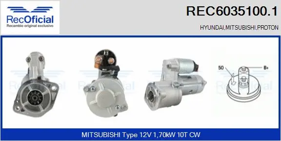 Starter (REC6035100.1)
