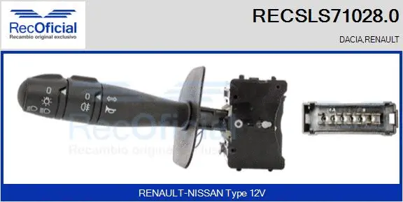 Steering Column Switch (RECSLS71028.0)