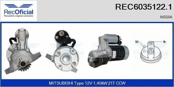 Starter (REC6035122.1)