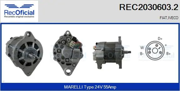 Alternator (REC2030603.2)