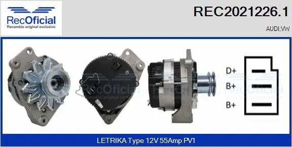 Alternator (REC2021226.1)