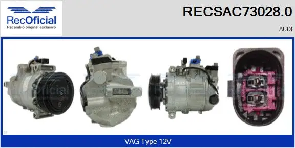 Compressor, air conditioning (RECSAC73028.0)