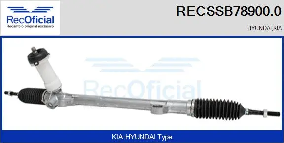 Steering Gear (RECSSB78900.0)