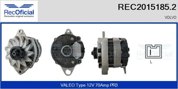 Alternator (REC2015185.2)