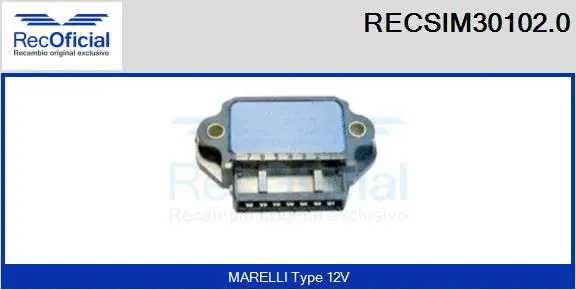 Switch Unit, ignition system (RECSIM30102.0)