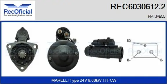 Starter (REC6030612.2)