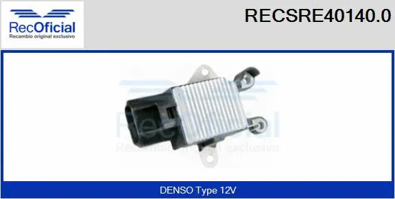Alternator Regulator (RECSRE40140.0)