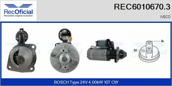 Starter (REC6010670.3)