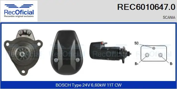 Starter (REC6010647.0)