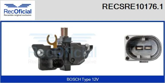 Alternator Regulator (RECSRE10176.1)