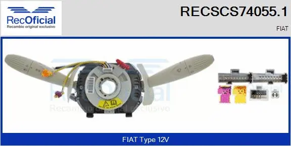 Steering Column Switch (RECSCS74055.1)