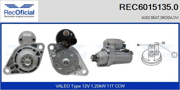 Starter (REC6015135.0)