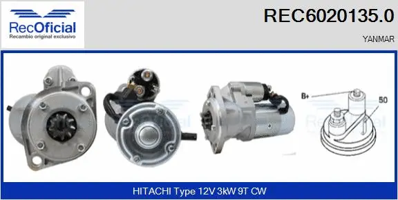 Starter (REC6020135.0)