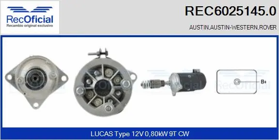 Starter (REC6025145.0)