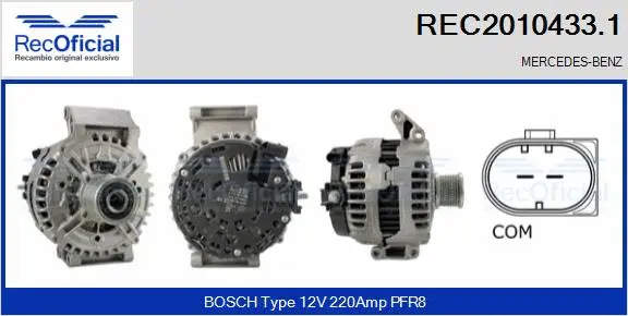 Alternator (REC2010433.1)