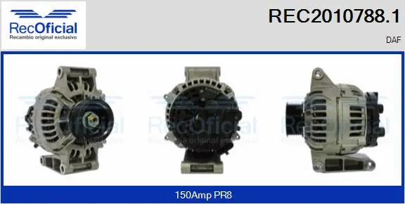 Alternator (REC2010788.1)