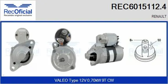 Starter (REC6015112.4)