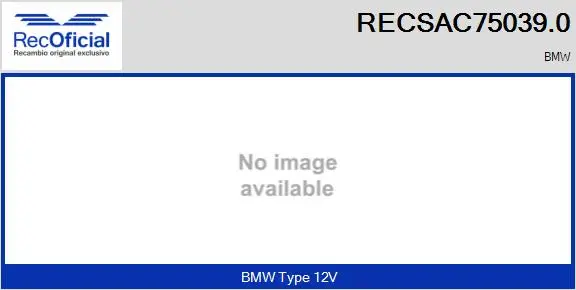 Compressor, air conditioning (RECSAC75039.0)