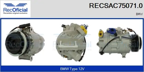 Compressor, air conditioning (RECSAC75071.0)