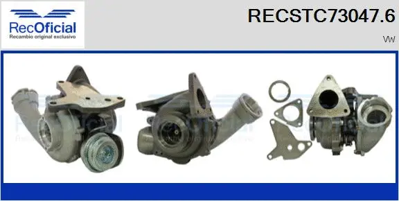 Charger, charging (supercharged/turbocharged) (RECSTC73047.6)