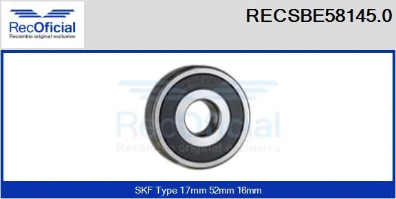 Bearing (RECSBE58145.0)