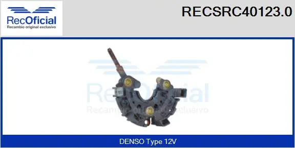 Rectifier, alternator (RECSRC40123.0)
