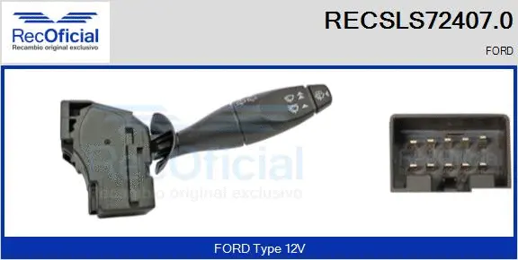 Steering Column Switch (RECSLS72407.0)