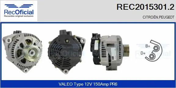 Alternator (REC2015301.2)