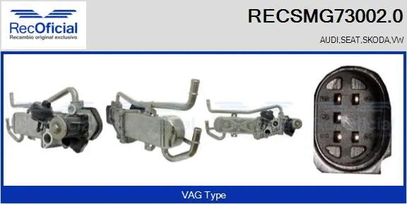 EGR Module (RECSMG73002.0)