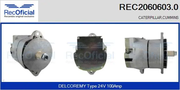 Alternator (REC2060603.0)