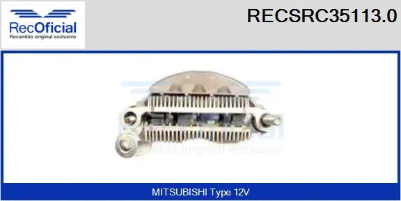 Rectifier, alternator (RECSRC35113.0)