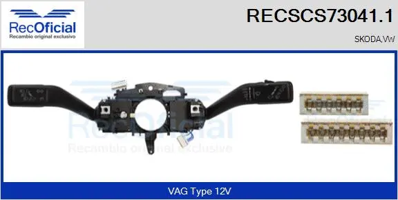 Steering Column Switch (RECSCS73041.1)