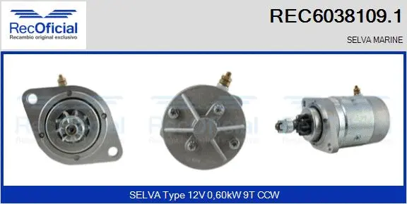 Starter (REC6038109.1)