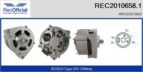 Alternator (REC2010658.1)