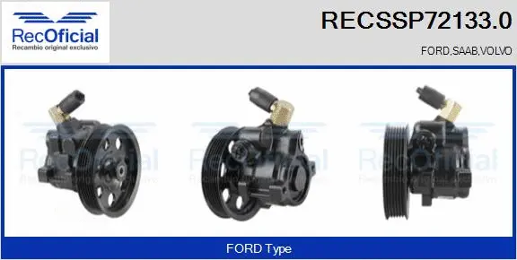 Hydraulic Pump, steering (RECSSP72133.0)