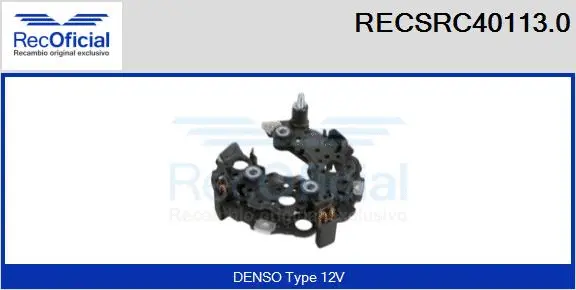 Rectifier, alternator (RECSRC40113.0)