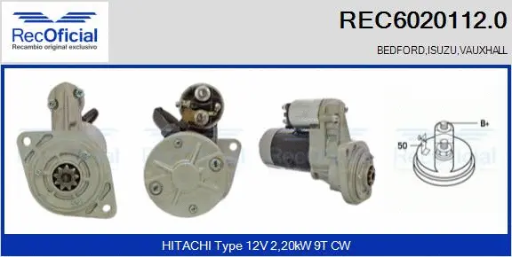 Starter (REC6020112.0)