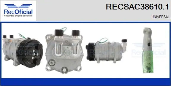 Compressor, air conditioning (RECSAC38610.1)