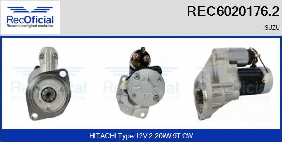 Starter (REC6020176.2)