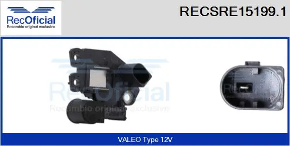 Alternator Regulator (RECSRE15199.1)
