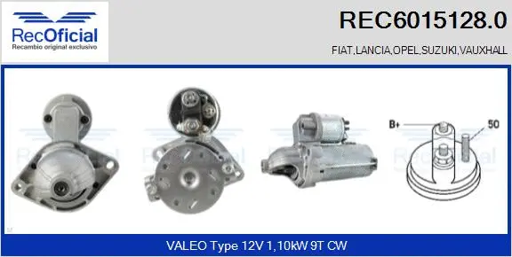 Starter (REC6015128.0)