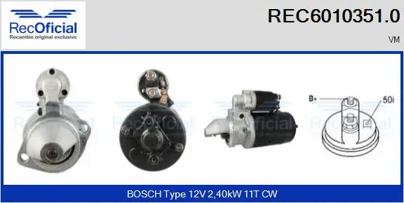 Starter (REC6010351.0)